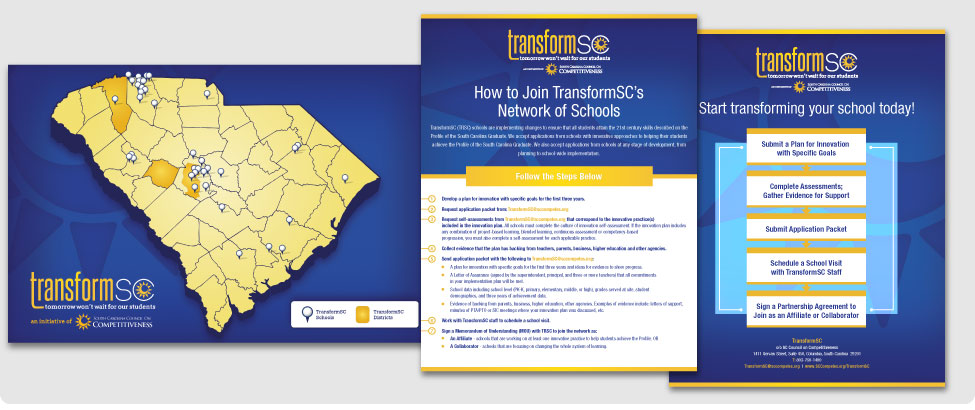 TransformSC - campaign collateral