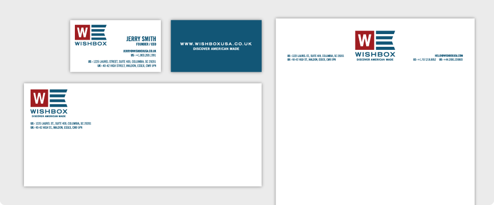 Wish Box - branding and web design